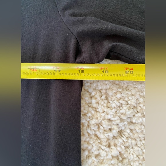 J. Jill Wearever Collection Open Front Jersey Knit Cardigan Black Drapey XSP - Picture 13 of 16